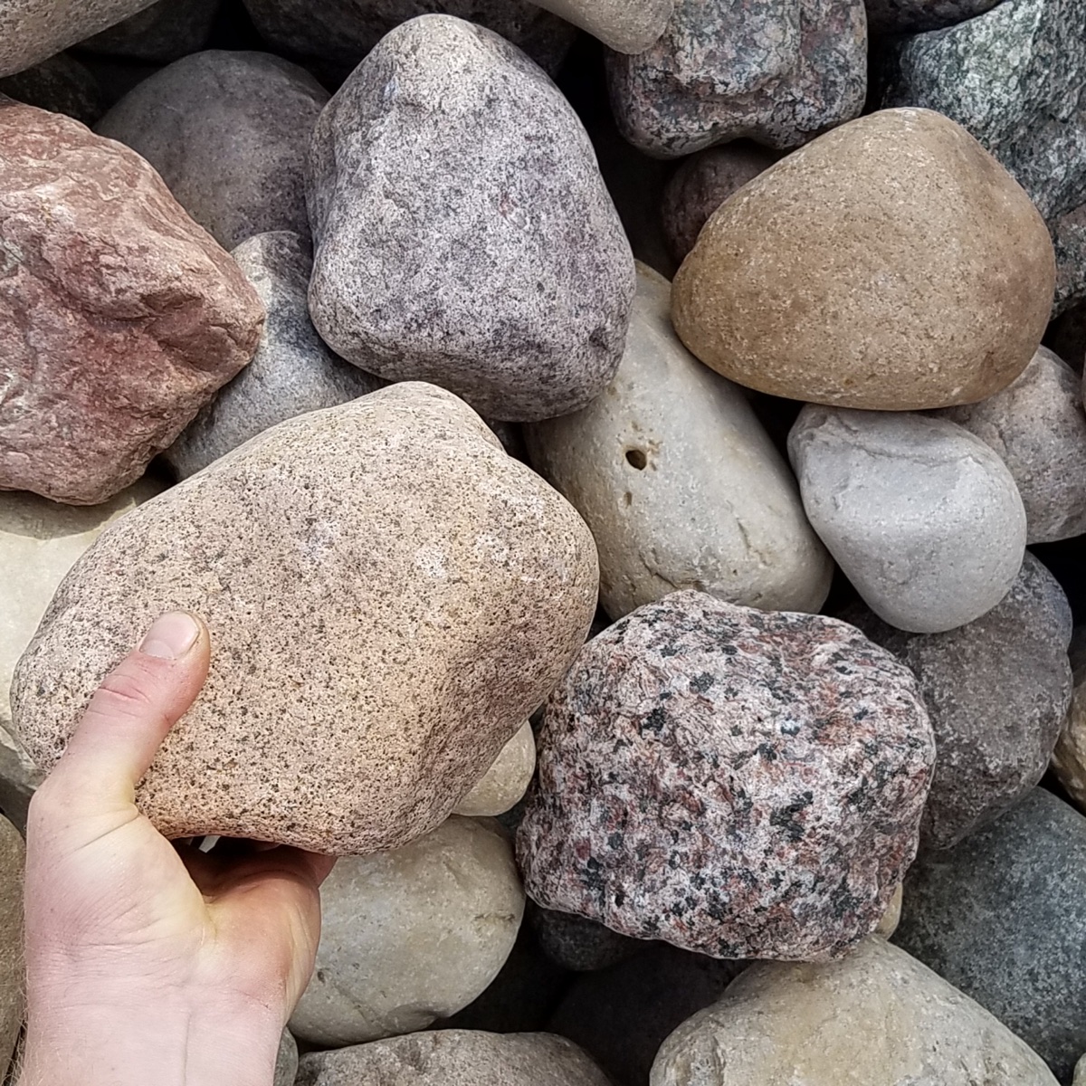 4-8″ Granite Boulders