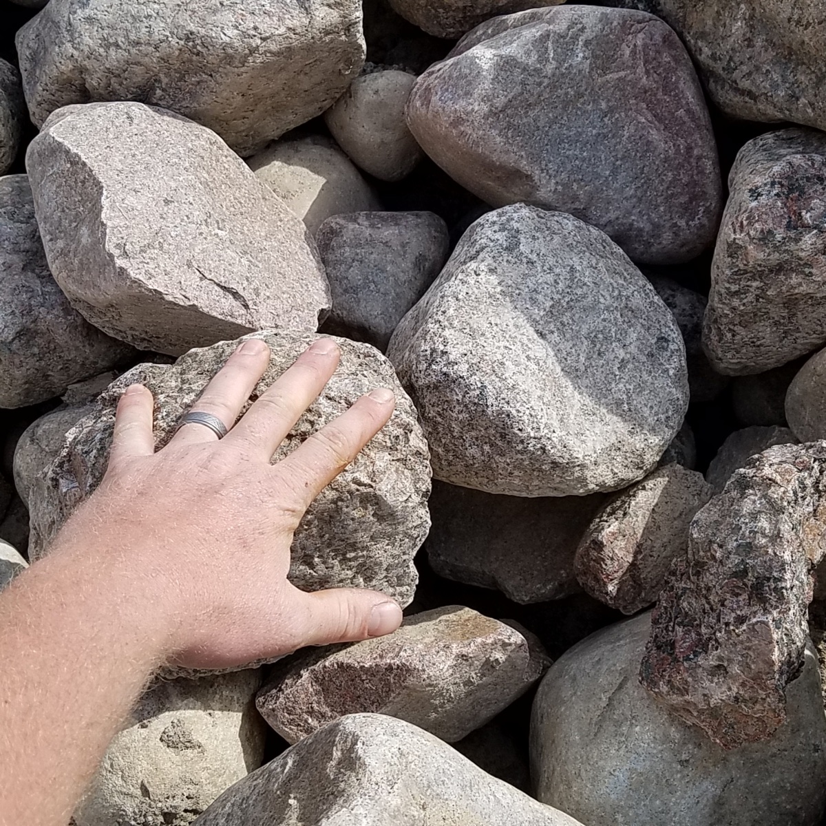 8-12″ Granite Boulders